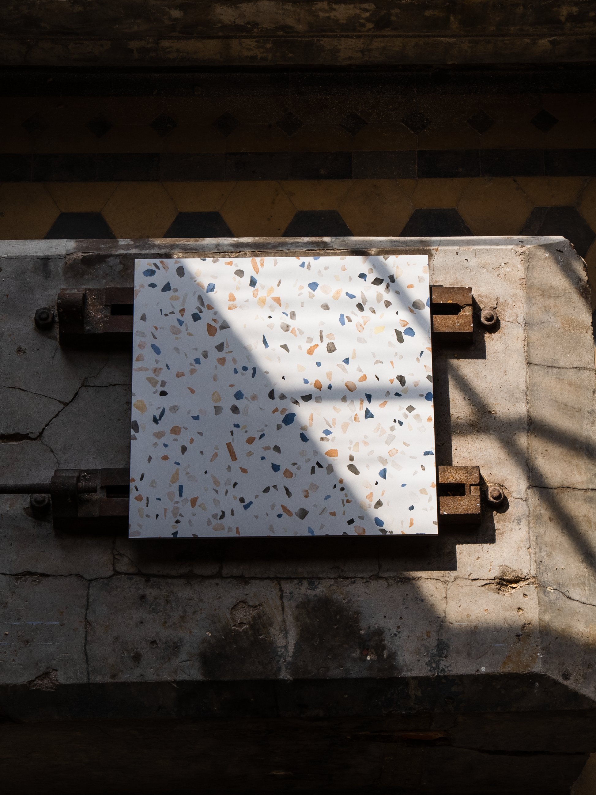 Carrelage Aspect Terrazzo Roma 60 x 60 cm