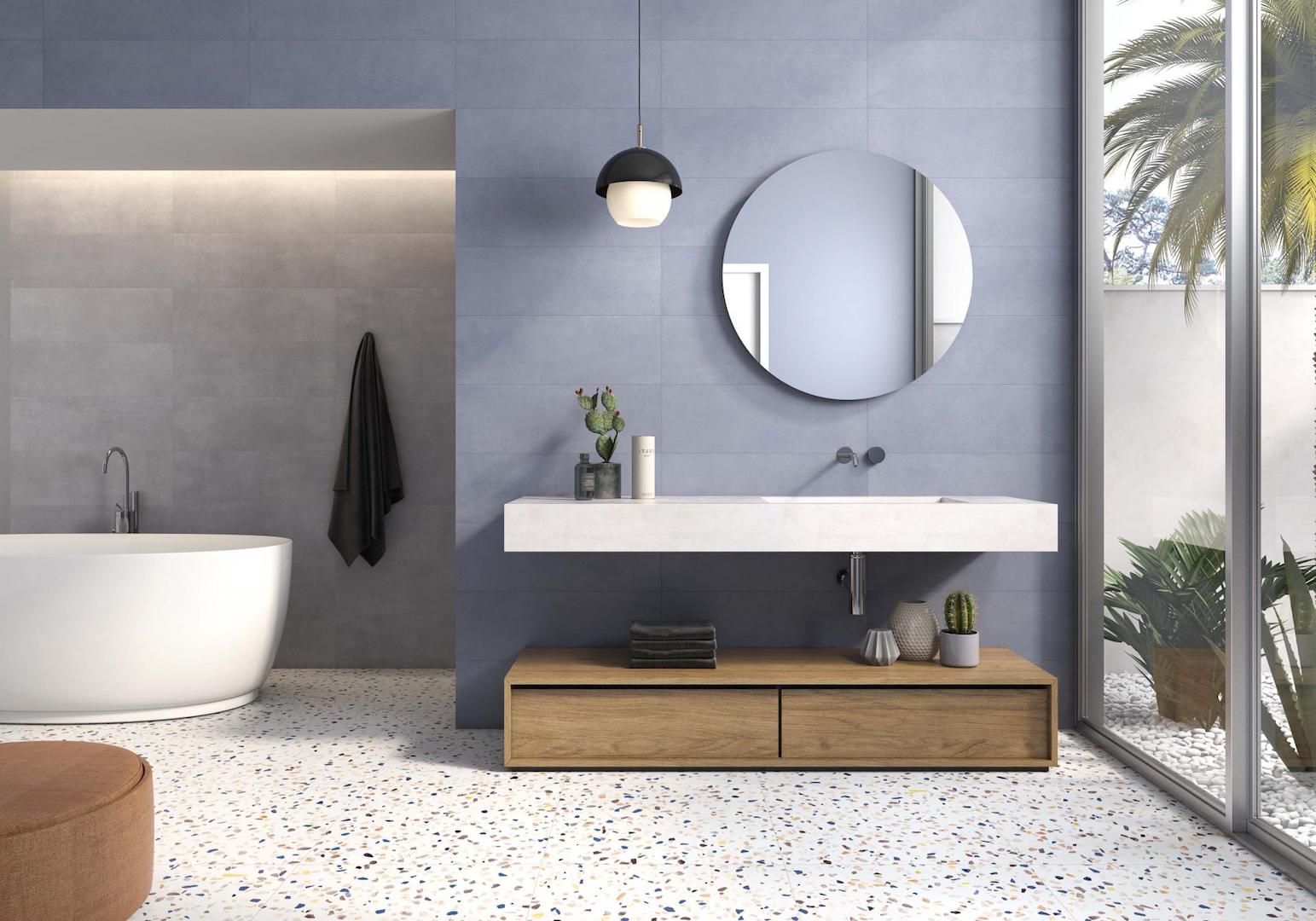 Carrelage Aspect Terrazzo Roma 60 x 60 cm